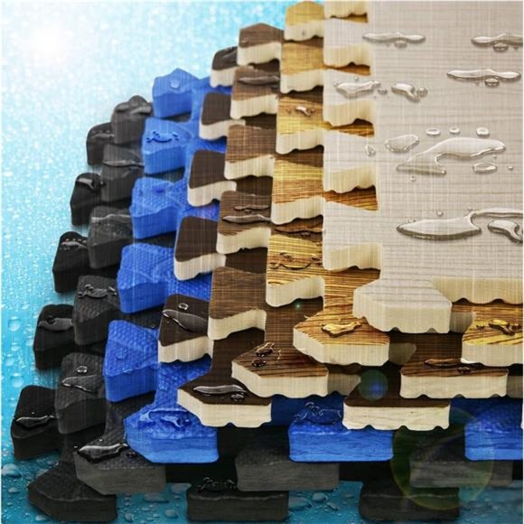 12, 16, 36 Sq Ft Interlocking Exercise Foam Mats with Border – Interlocking Mats - Picture 7 of 7
